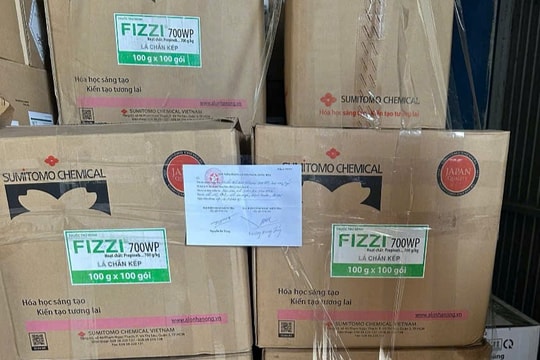 Đồng Nai Phát hiện hàng giả của Công ty TNHH Hóa chất Sumitomo Việt Nam