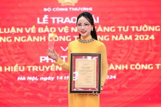 Nhà báo trẻ với mảng đề tài chính luận