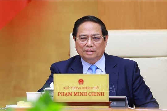 Thủ tướng Phạm Minh Chính: Xây dựng pháp luật đảm bảo "6 tăng cường", "6 rõ", trả lời "5 vì sao" và đáp ứng "4 phải"