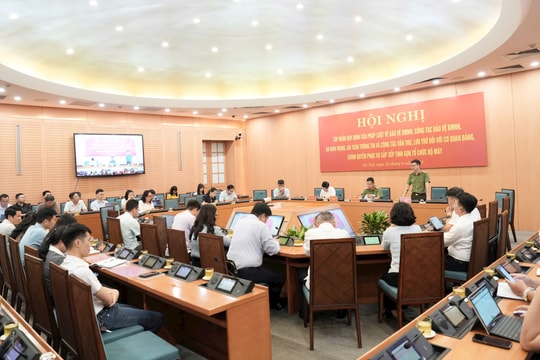 Hà Nội: Tập huấn về công tác bảo mật phục vụ sắp xếp tổ chức bộ máy