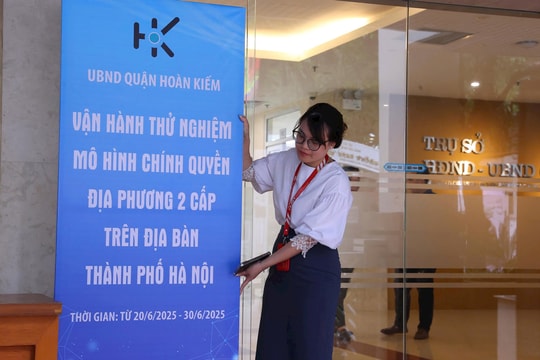 Hoàn Kiếm: Thử nghiệm 10 kịch bản vận hành mô hình chính quyền địa phương 2 cấp