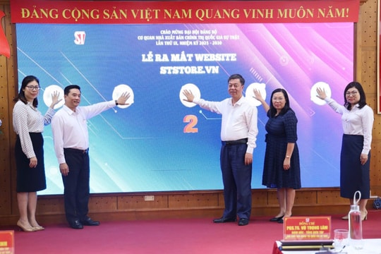 Ra mắt website phát hành sách của Nhà Xuất bản Chính trị quốc gia Sự thật