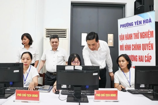 Hà Nội thiết lập các kênh tiếp nhận, hỗ trợ kỹ thuật cho mô hình chính quyền địa phương 2 cấp