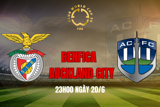 Nhận định Benfica vs Auckland City: Cuộc chiến không cân sức