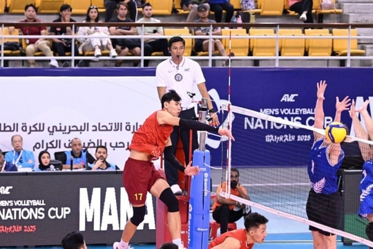 Thua Hàn Quốc 0-3, tuyển bóng chuyền nam Việt Nam đứng nhì bảng D tại AVC Nations Cup 2025