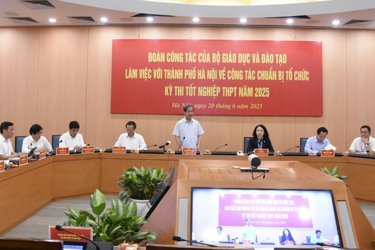 Ưu tiên các điều kiện, tuyệt đối không chủ quan trong mọi khâu của kỳ thi tốt nghiệp THPT