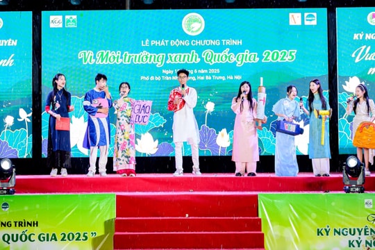 Thế hệ trẻ góp phần kiến tạo kỷ nguyên xanh