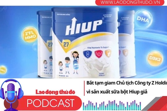 Điểm những tin nổi bật sáng ngày 20/6/2025: Khởi tố, bắt tạm giam Chủ tịch Công ty Z Holding vì sản xuất sữa bột Hiup giả