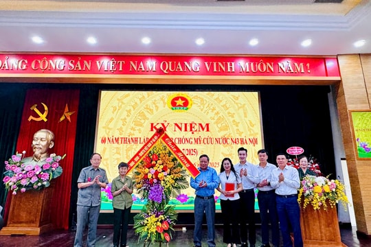 Đội Thanh niên xung phong chống Mỹ cứu nước N43 Hà Nội kỷ niệm 60 năm thành lập