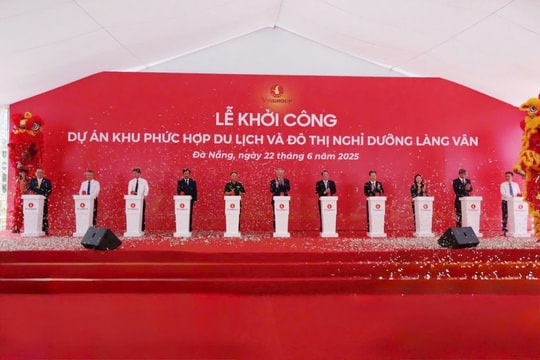 Đà Nẵng Khởi công Khu phức hợp du lịch và đô thị nghỉ dưỡng Làng Vân