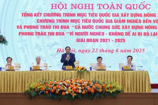 Thủ tướng chủ trì hội nghị toàn quốc về tổng kết xây dựng nông thôn mới