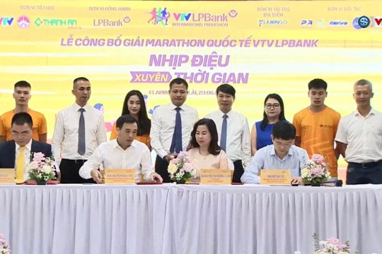Giải Marathon Quốc tế VTV LPBank 2025 diễn ra tại Vĩnh Phúc