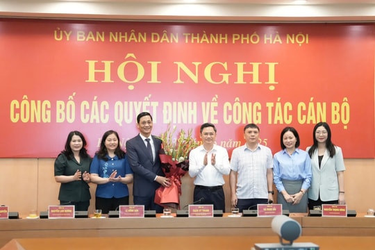 Hà Nội Ông Lê Thanh Nam được bổ nhiệm giữ chức Chánh Văn phòng UBND TP