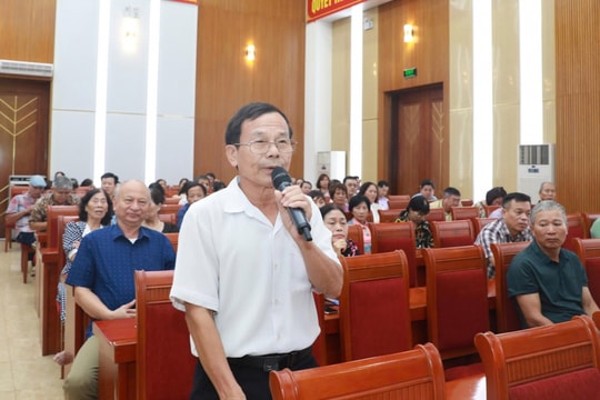 Tiếp tục đề cao trách nhiệm, gắn bó với cử tri Hoàng Mai
