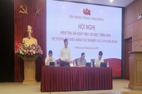 Tăng tốc triển khai hệ điều hành tác nghiệp trong các cơ quan Đảng, hướng tới đồng bộ toàn quốc từ ngày 1/7/2025