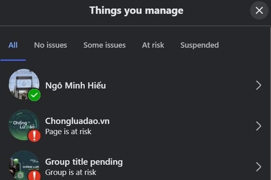 Cảnh giác với quảng cáo lấy lại page và group sau khi bị “bay màu”
