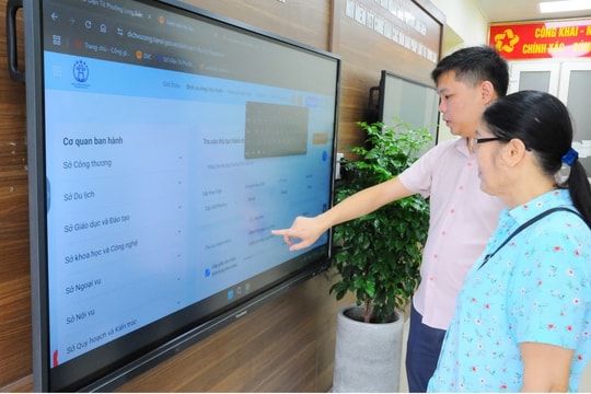 Phường Long Biên (mới) vận hành hiệu quả mô hình hành chính phục vụ