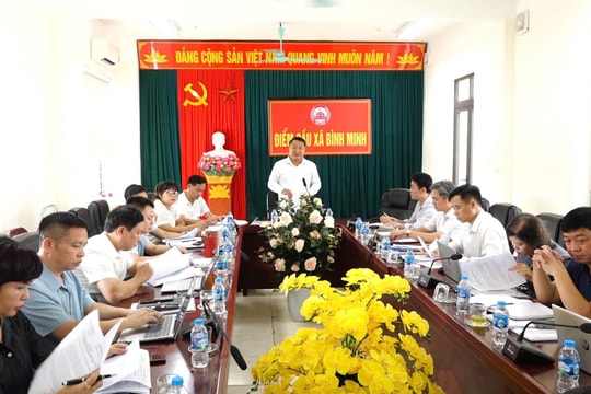 Thanh Oai: Các xã mới tiếp tục vận hành thử nghiệm, chủ động tháo gỡ khó khăn