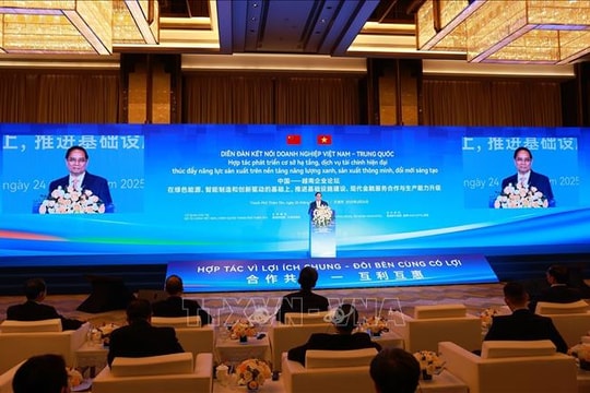 Thủ tướng Phạm Minh Chính: Hợp tác Việt - Trung trong khoa học, công nghệ, đổi mới sáng tạo, chuyển đổi số không có giới hạn