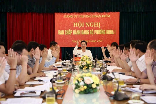 Phường Hoàn Kiếm (mới) vận hành thử nghiệm, rà soát kỹ lưỡng tổ chức bộ máy