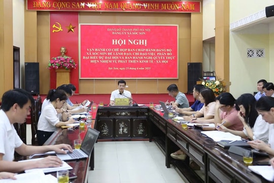 Xã Sóc Sơn mới vận hành thông suốt, hiệu quả các hoạt động