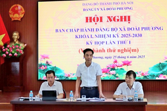 Vận hành thử nghiệm chính quyền địa phương hai cấp ở Sơn Tây: Hoàn thiện chính sách, quy trình