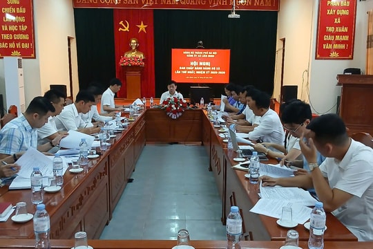 Đảng bộ xã Liên Minh mới giao ban Ban chấp hành Đảng bộ xã