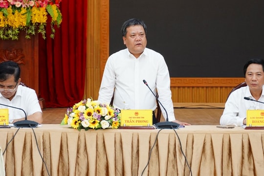 Ông Trần Phong được chỉ định giữ chức Chủ tịch UBND tỉnh Quảng Trị