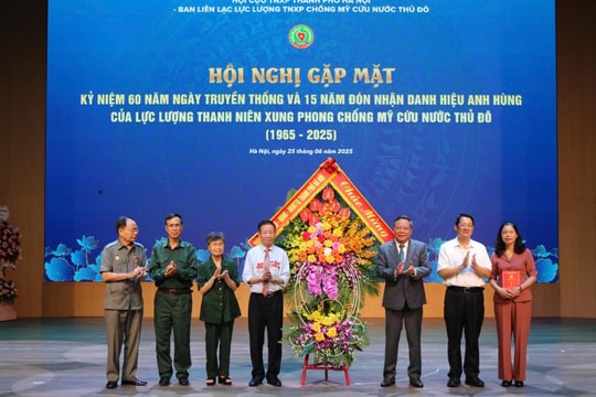 Hà Nội tri ân lực lượng Thanh niên xung phong Cựu TNXP Hà Nội tiếp nối truyền thống anh hùng, xây dựng Thủ đô thời kỳ mới