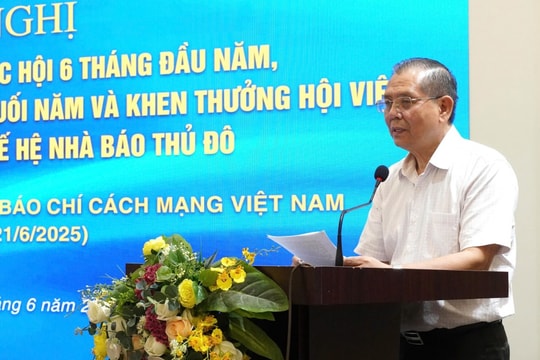 Hội Nhà báo thành phố Hà Nội Vững vàng trên mặt trận tư tưởng, tiếp nối truyền thống vẻ vang