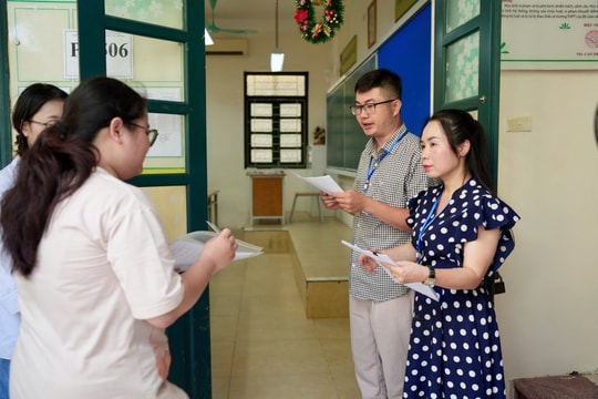 Hà Nội: Trên 99% thí sinh làm thủ tục thi tốt nghiệp THPT