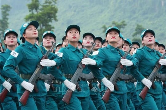 Trên 7.000 cán bộ, chiến sĩ lần đầu hợp luyện diễu binh, diễu hành