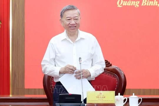 Tổng Bí thư Tô Lâm: Đòn bẩy đưa Quảng Trị vươn lên thành cực tăng trưởng mới ở Bắc Trung Bộ