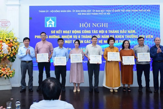 Hội Nhà báo thành phố Hà Nội gặp mặt tri ân các thế hệ nhà báo Thủ đô