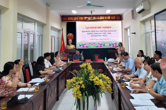 Phường Giảng Võ (mới): Bảo đảm thông suốt các nhiệm vụ phục vụ người dân, doanh nghiệp