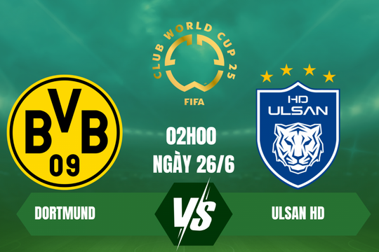 Dortmund vs Ulsan HD: Khẳng định sức mạnh, thẳng tiến vòng 16 đội