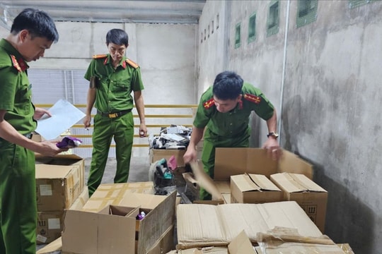 Quảng Trị: Thu giữ 2,5 tấn mỹ phẩm không rõ nguồn gốc xuất xứ