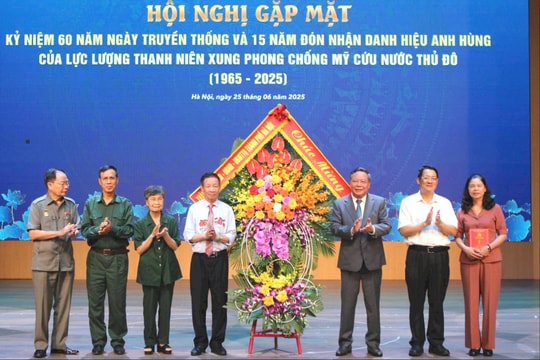 Hà Nội gặp mặt gần 450 cựu thanh niên xung phong chống Mỹ, cứu nước