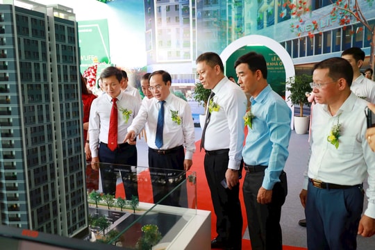 Khởi công xây dựng 463 căn hộ nhà ở xã hội tại Khu đô thị mới Vân Canh