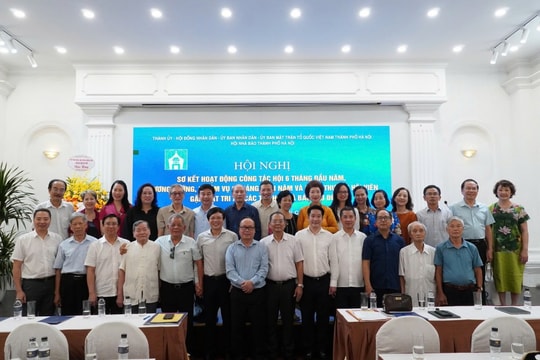 Lời cảm ơn của Hội Nhà báo TP Hà Nội
