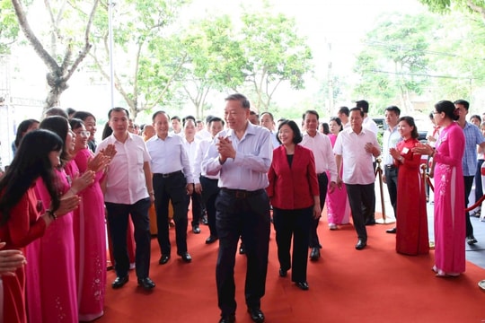 Tổng Bí thư Tô Lâm dự Lễ khởi công xây dựng đền thờ Đức vua Ngô Quyền