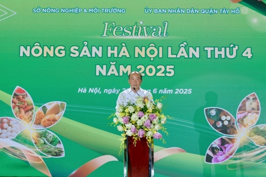 Festival nông sản Hà Nội lần thứ 4 Quảng bá văn hóa ẩm thực vùng miền, thúc đẩy tăng trưởng kinh tế xã hội