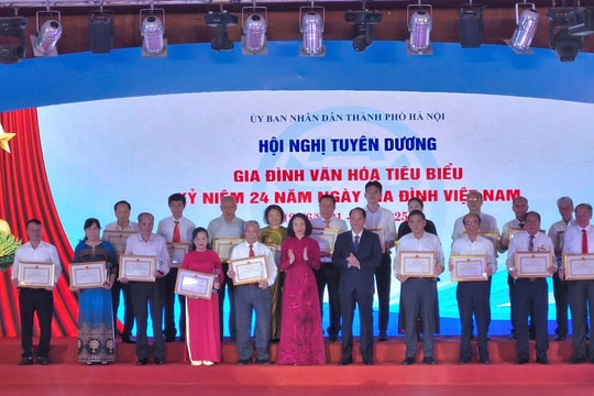 Lan tỏa, tôn vinh gia đình văn hóa tiêu biểu Thủ đô năm 2025