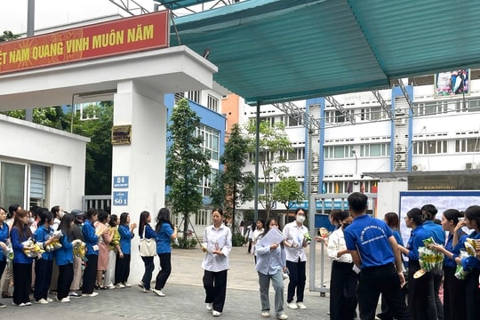 Thí sinh thi chương trình mới hoàn thành kỳ thi tốt nghiệp THPT năm 2025