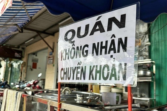 TP Hồ Chí Minh Cửa hàng "né" thuế, không nhận chuyển khoản có thể bị xử lý