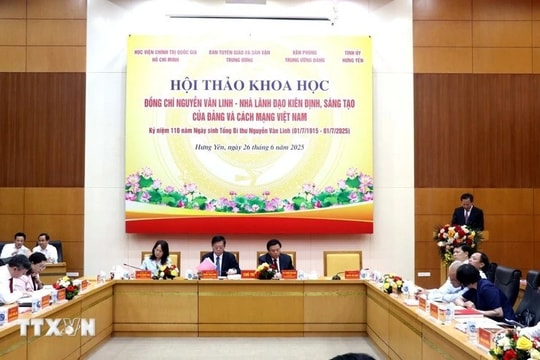 Học tập tư tưởng đổi mới của Tổng Bí thư Nguyễn Văn Linh trong kỷ nguyên mới