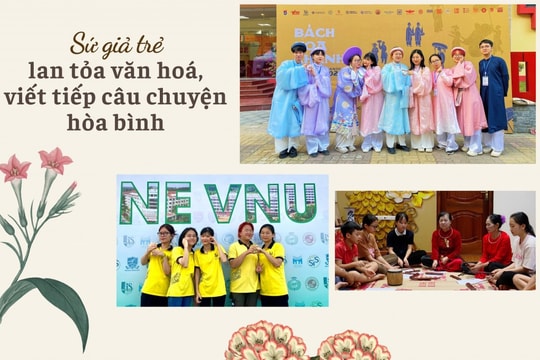 Sứ giả trẻ - lan tỏa văn hoá, viết tiếp câu chuyện hòa bình Bài 3: Ngôn ngữ, âm nhạc - Chắp cánh di sản Việt bay xa