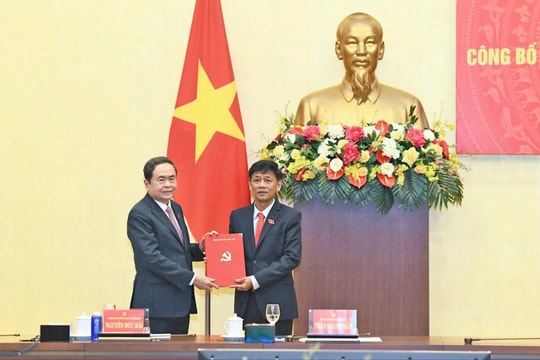 Bí thư Đảng ủy Quốc hội, Chủ tịch Quốc hội Trần Thanh Mẫn chủ trì Hội nghị về công tác cán bộ