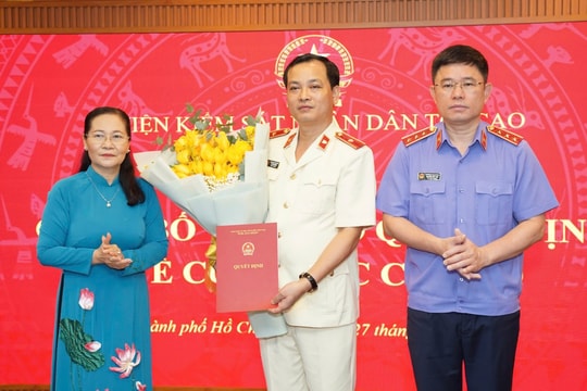 Bổ nhiệm lãnh đạo Viện KSND TP.HCM sau sáp nhập, hợp nhất