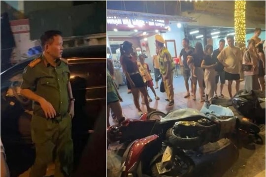 Cách chức Trung tá công an say rượu gây tai nạn giao thông liên hoàn ở Bắc Ninh